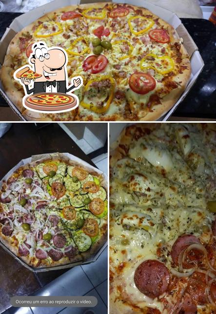 Peça pizza no Cantinho da Comida Caseira