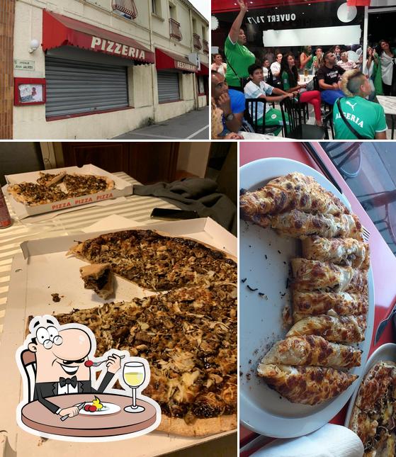 L’image de la nourriture et intérieur de Veloce Pizza’s