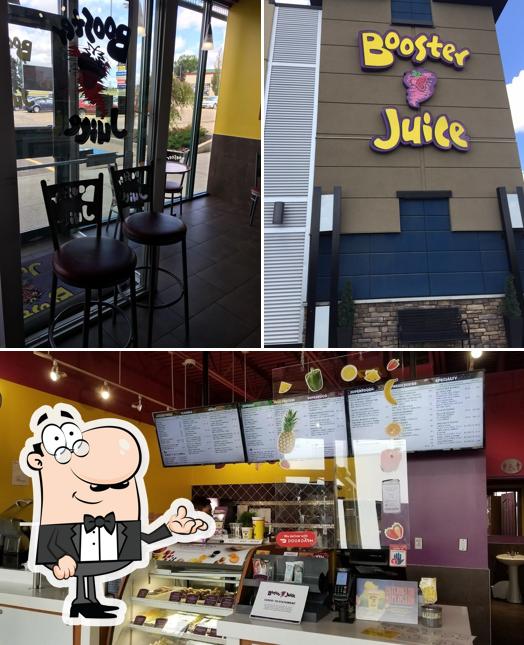 L'intérieur de Booster Juice