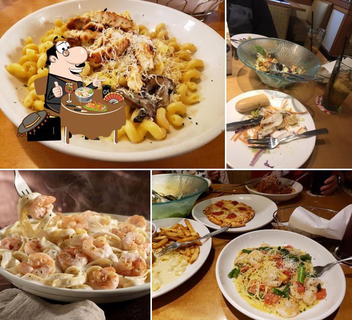 Блюда в "Olive Garden Italian Restaurant"