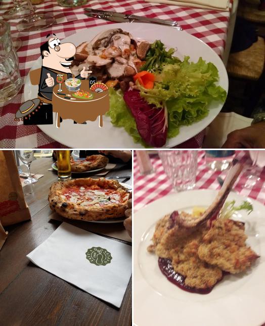 Food at Antica Trattoria Cirio