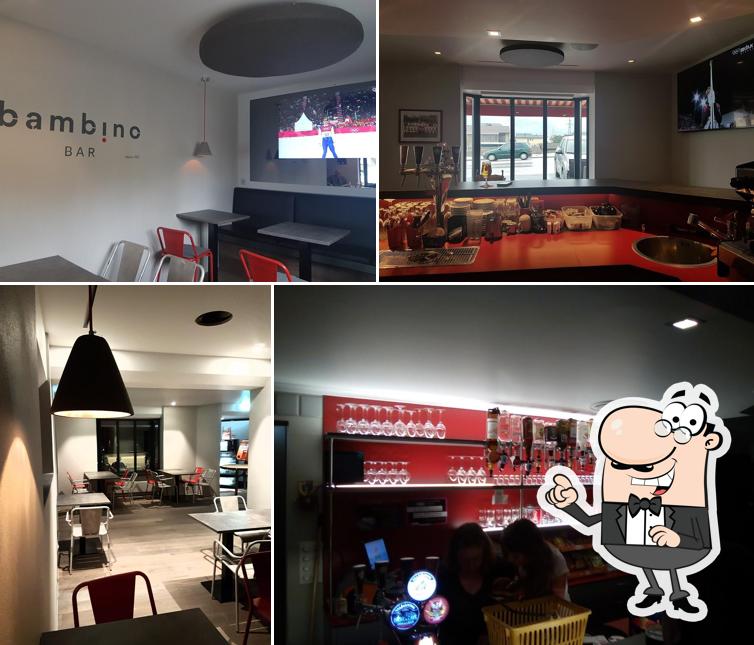 Gli interni di Bambino Bar