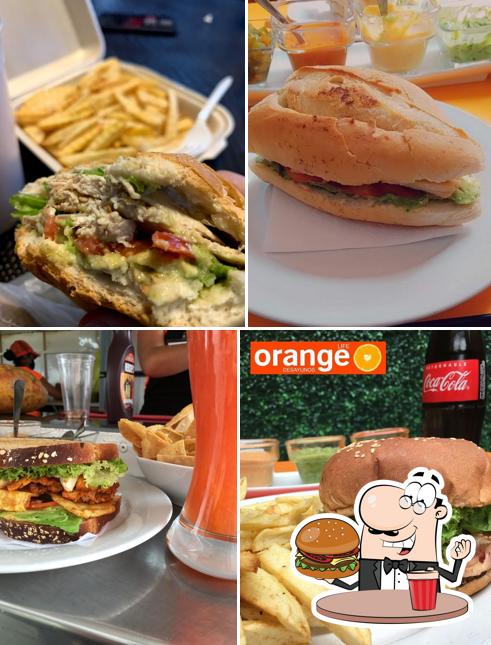 Tómate una hamburguesa en Orange Life