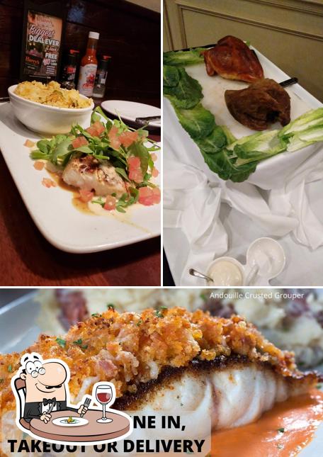 Food at Harry's Seafood Bar & Grille