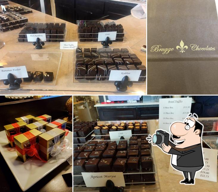 Here's a picture of Brugge Chocolates