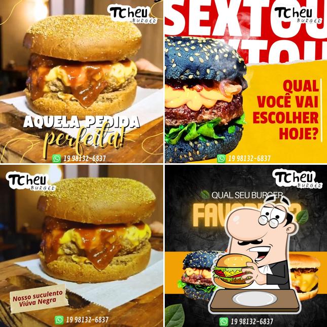 Hambúrguer em Tcheu Burguer