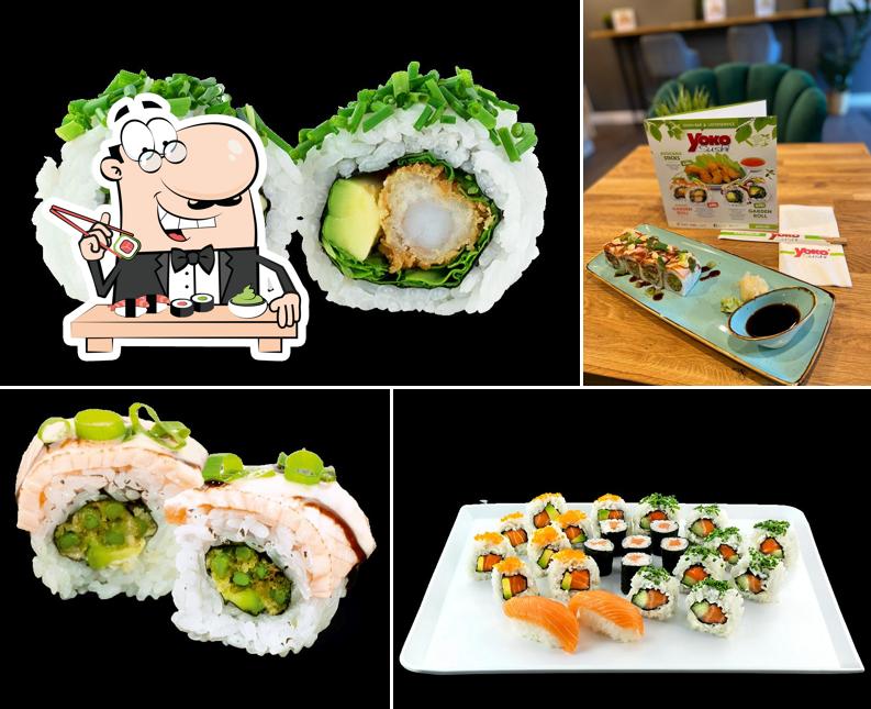 Essayez de nombreuses options de sushi