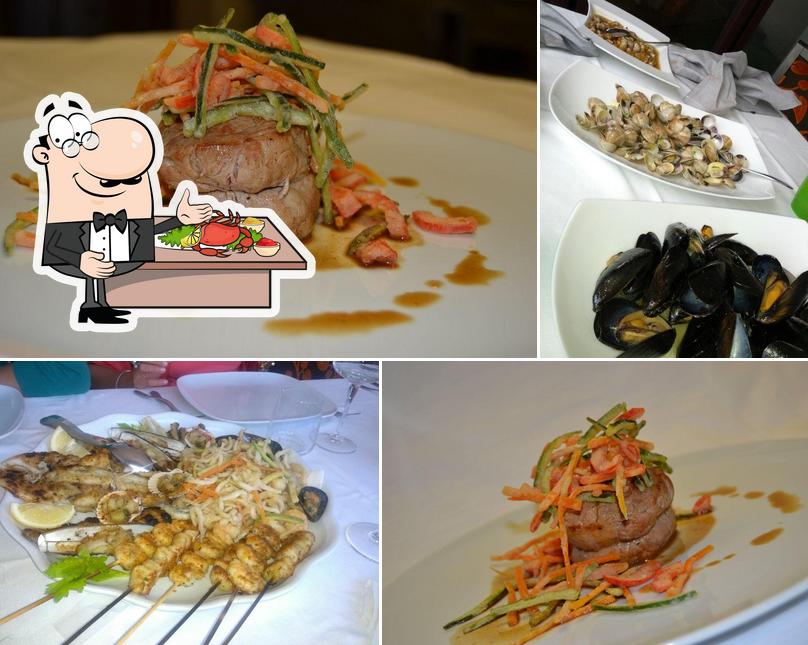 Try out seafood at Albergo Ristorante Protti