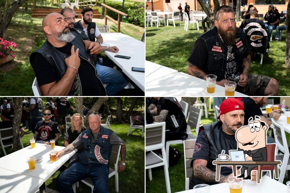 Gli interni di La Rotonda Ristorante Villa Verucchio