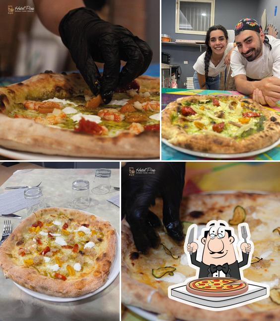 Essayez des pizzas à Albergo Piro