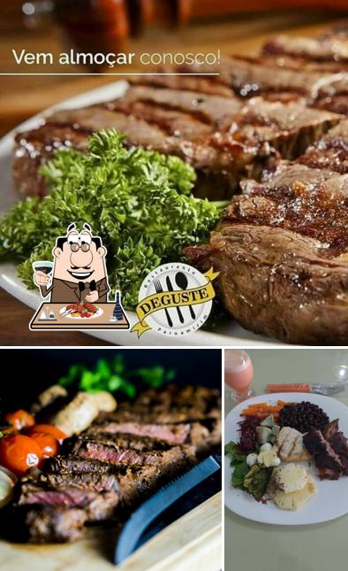 Prove pratos de carne no Deguste Restaurante e Delivery - Parnamirim/RN