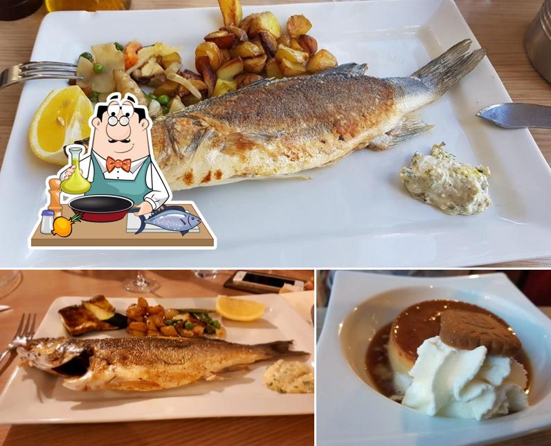 Restaurant Le Chalut offre un nombre de repas à base de poissons