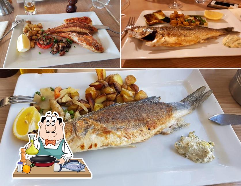 Restaurant Le Chalut offre un nombre de repas à base de poissons