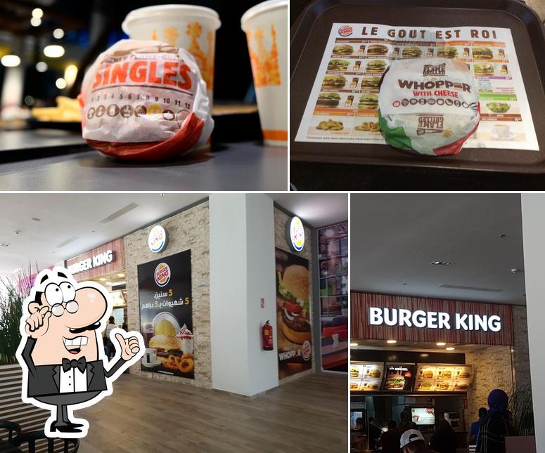 L’image de la intérieur et nourriture concernant Burger King - Socco Alto