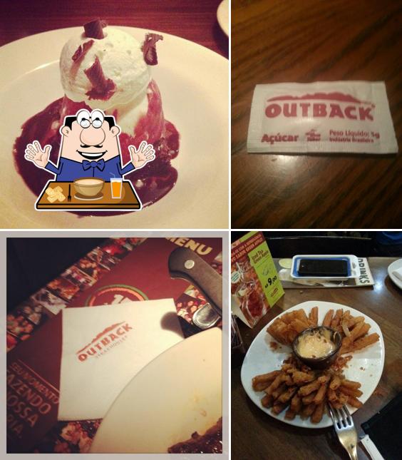 Comida em Outback Steakhouse