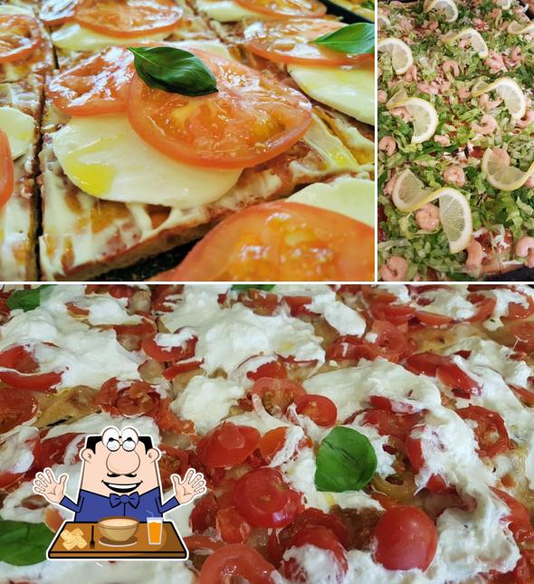 Cibo al EUROFOCACCIA AMITERNUM L'AQUILA PIZZA AL TAGLIO