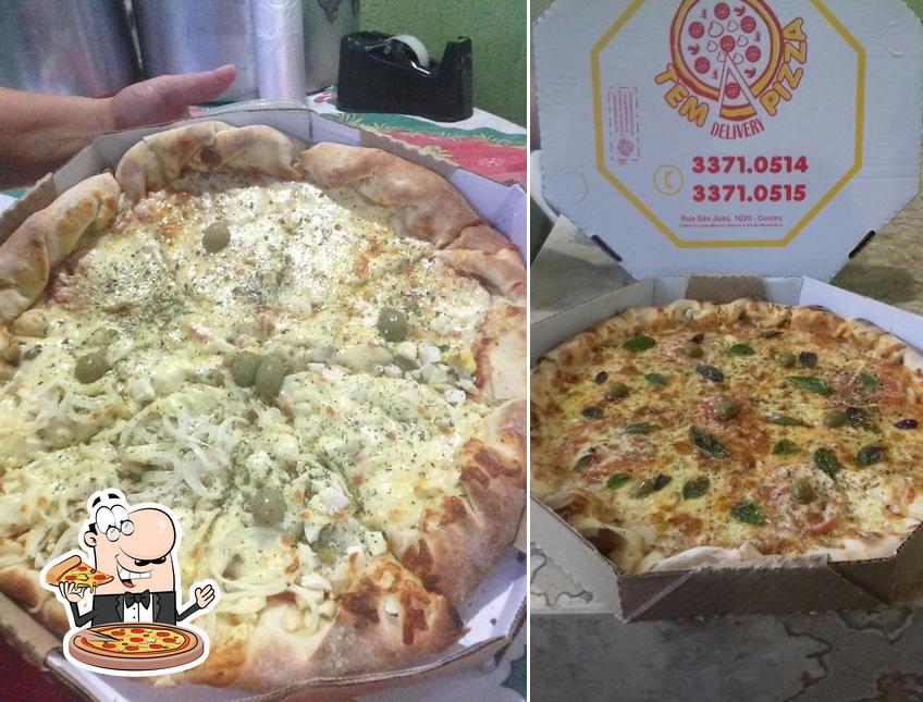 Escolha diversos variedades de pizza