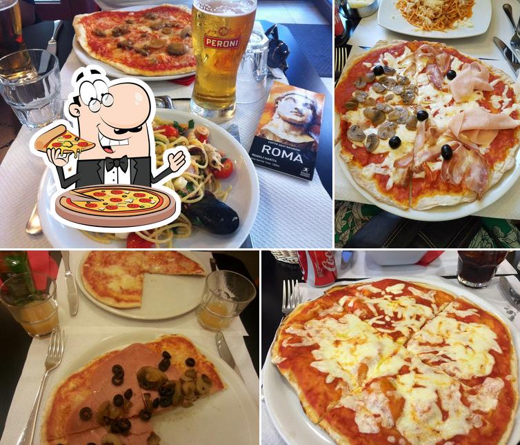 Scegli una pizza a Giuly's Café