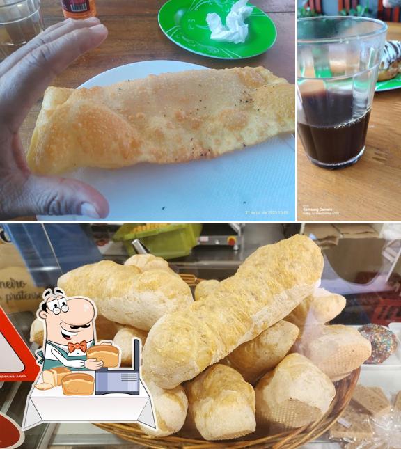 Pão-com-alho em PADARIA SABOR MINEIRO - Águas da Prata - SP