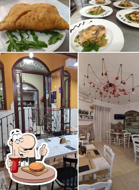 Prova un hamburger a Pizzeria e Trattoria "Casa Sarnelli" By La Dalila