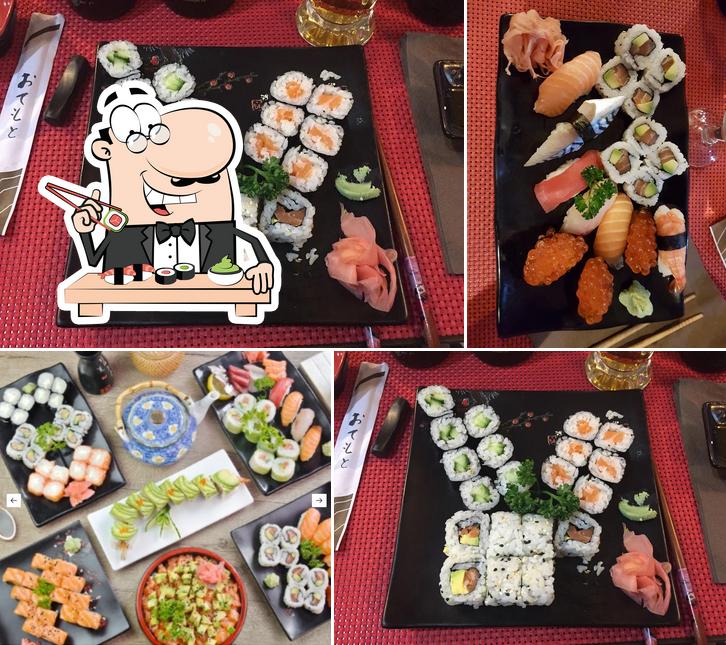 Commandez de nombreuses options de sushi