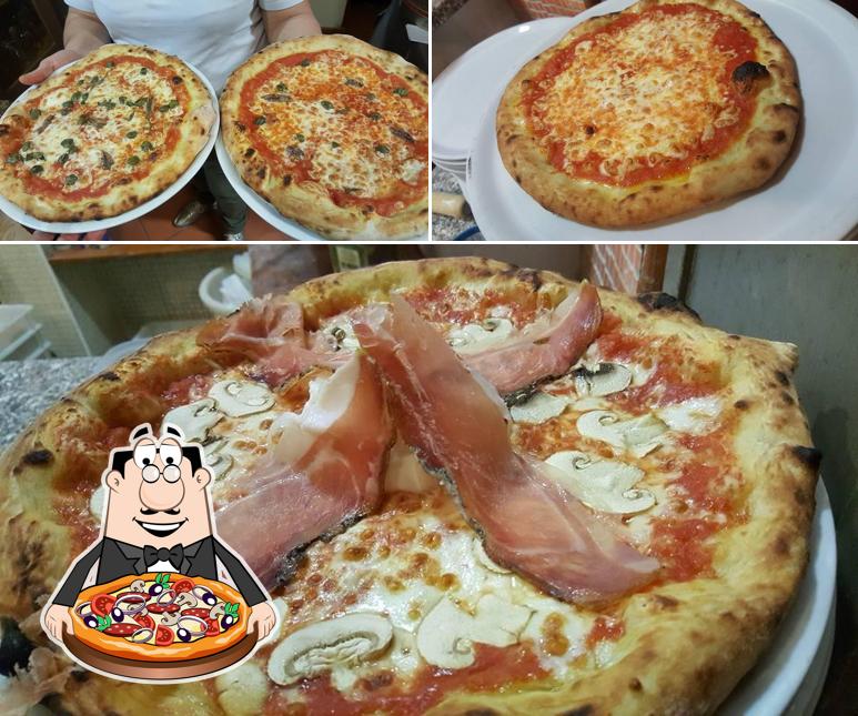 A Pizzeria Da Imma, puoi prenderti una bella pizza