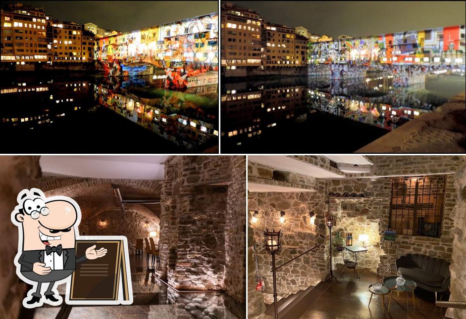La immagine della esterno e interni di De'Bardi Ristorante Enoteca Buchetta del Vino