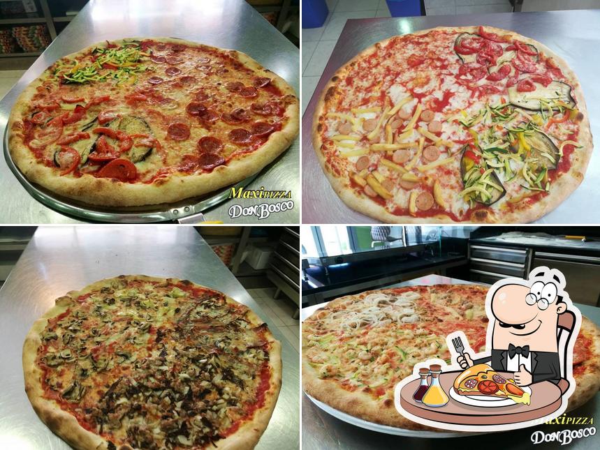 A Pizzeria Don Bosco - Maxipizza, puoi goderti una bella pizza