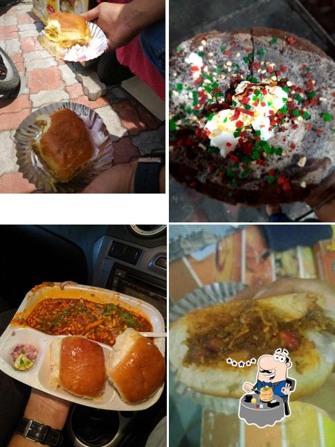 Food at Chachaji: Vada Pav, Dabeli, Misal pav