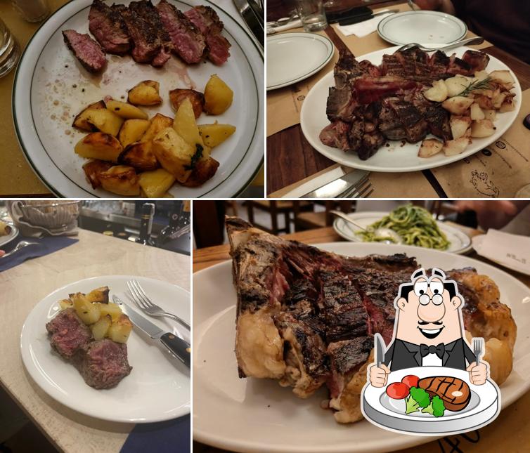 Bistecca al Osteria Del Cinghiale Bianco