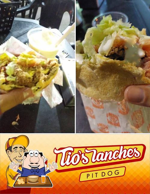 Comida em Tios Lanches