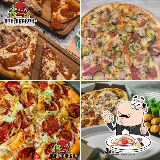 Elige una pizza en Don Drakon