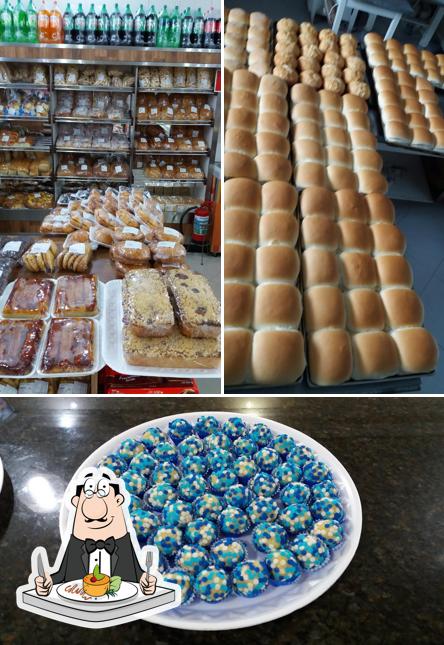 Comida em Panificadora Doce Pão