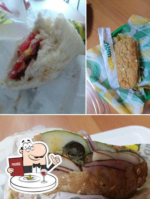 Comida em Subway