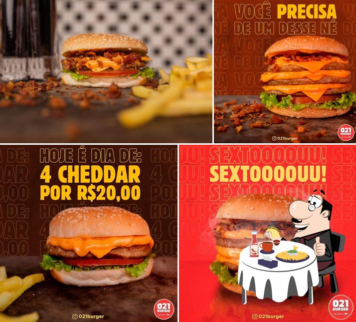 Peça um hambúrguer no ZERO 21 BURGER