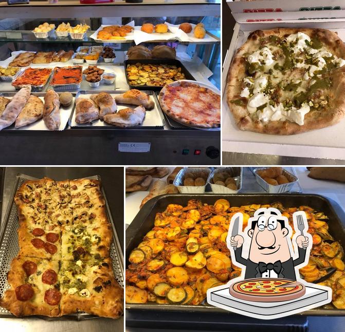 Elige una pizza en Pizzeria La Romana Di Giampiero Lucia
