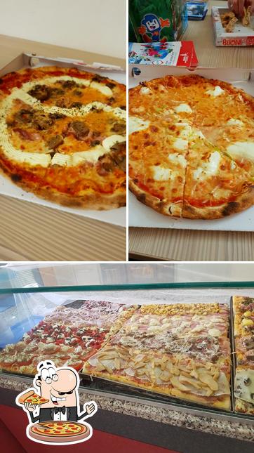 Scegli tra le molte varianti di pizza