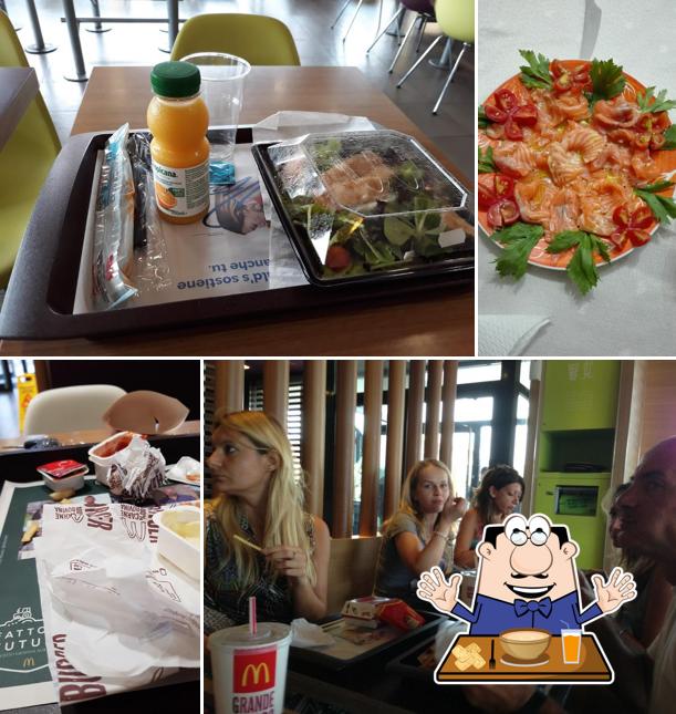 Cibo al McDonald's Roma Dragona