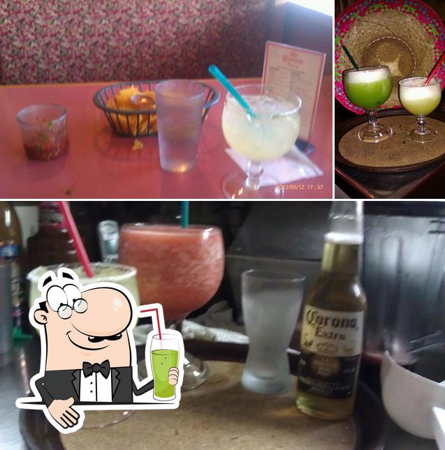 Enjoy a beverage at El Charro
