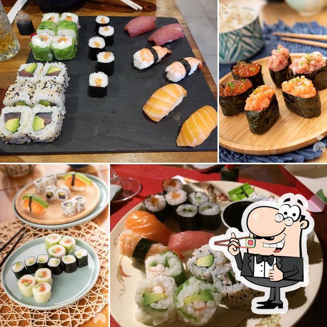 Les sushi sont disponibles à Lady Sushi Nimes