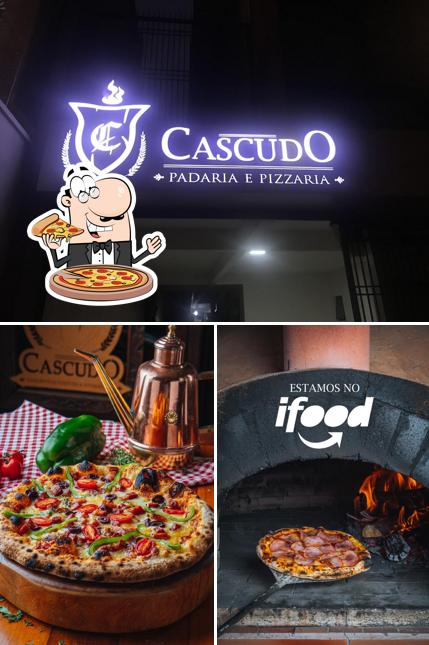 Peça pizza no Cascudo