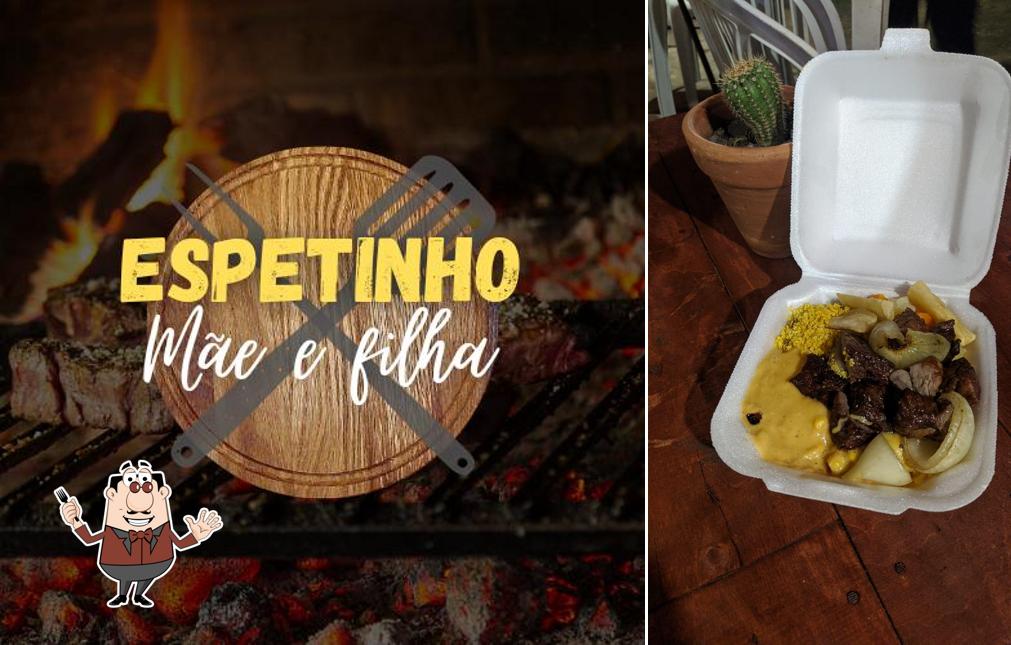 Comida em Espetinho Mãe e Filha