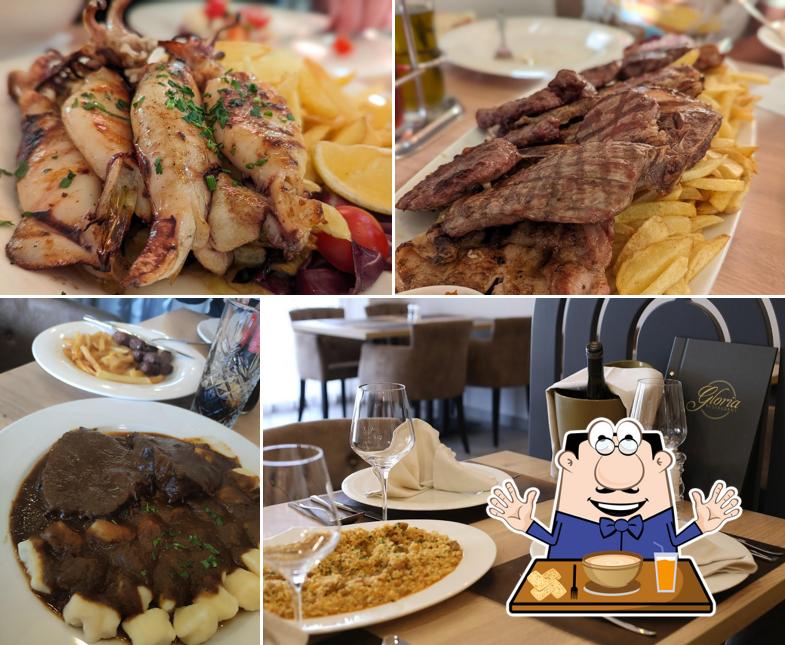 Platti al Restaurant Gloria