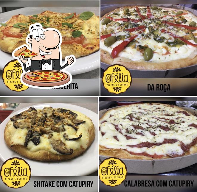 Experimente diferentes estilos de pizza