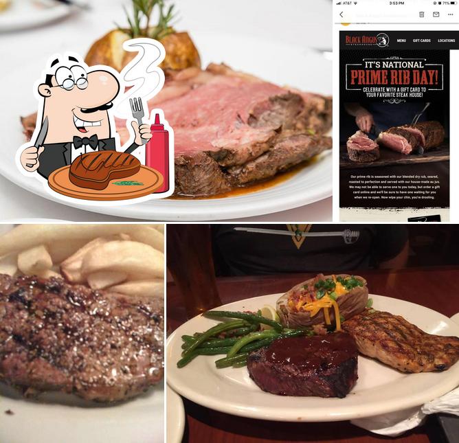 Get meat meals at Black Angus Steakhouse