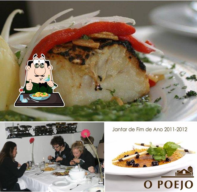 Food at O Poejo Restaurante