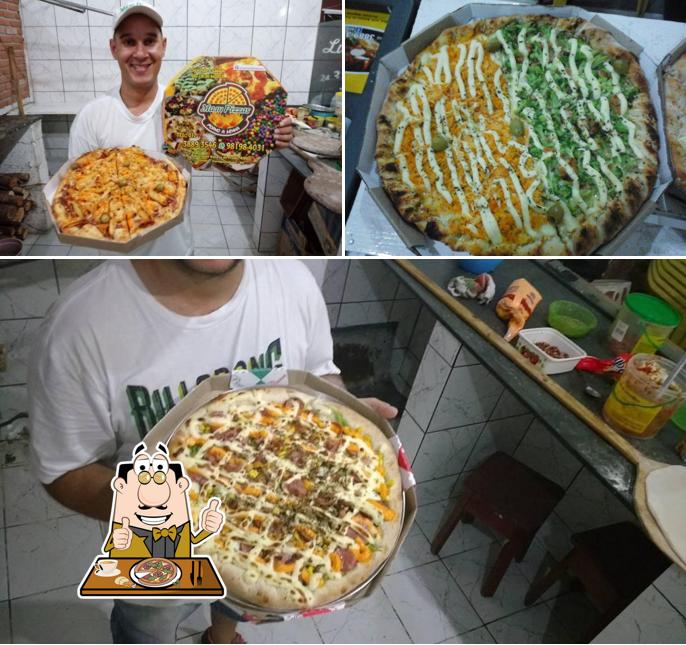 No Maju Pizzaria, você pode degustar pizza