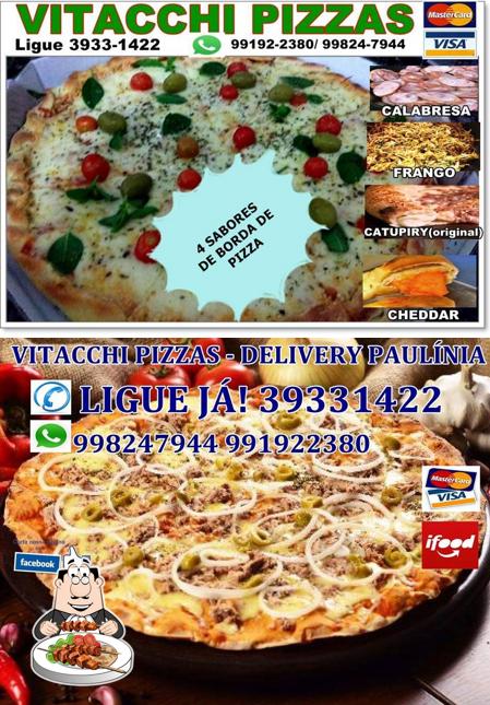 Comida em Vitacchi Pizzas