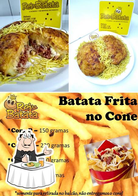 Comida em REI Da Batata