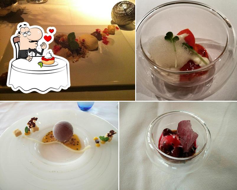 See Hotel & Restaurant Die Ente serviert eine Vielfalt von Desserts 